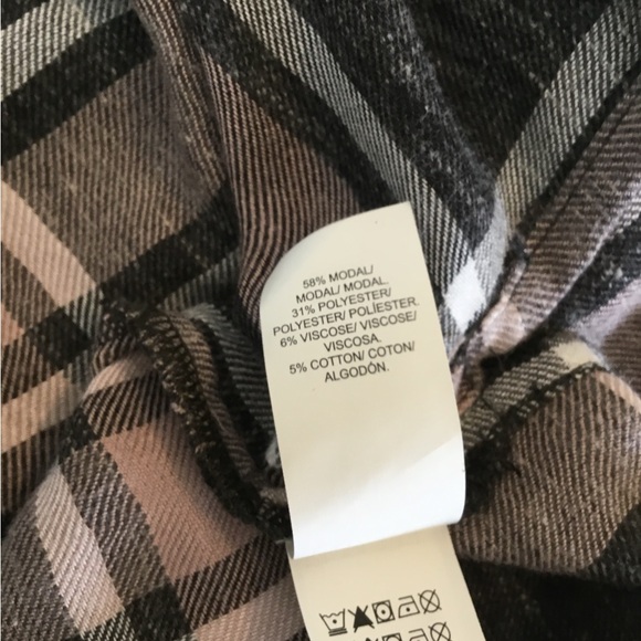 Lucky Brand Cloud Plaid Boyfriend Flannel - Picture 5 of 7